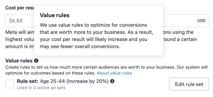Value rules